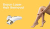 Braun IPL device and women's legs
